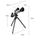 thumbnail image 3 of Telescopio de astronomia Yotijar portátil refractor juguetes educativos, 3 of 10