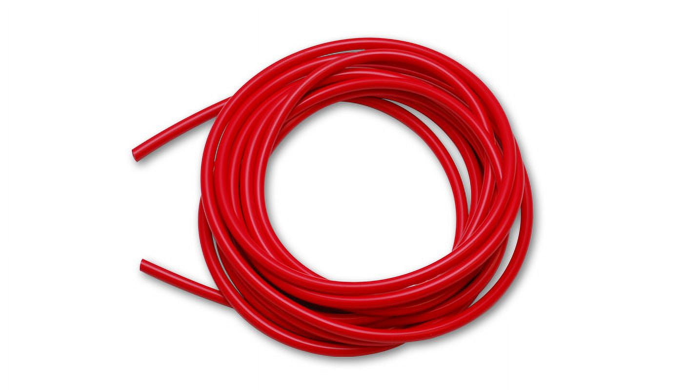 Vibrant Performance 2103R VIB2103R 1/4IN (6MM) I.D. X 25FT SILICONE VACUUM HOSE BULK PACK - RED