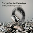 thumbnail image 5 of Allytechgroup [2 Pack] Glitter Case with Screen Protector for Apple Watch Series 10 46mm, Full Body Protective Tempered Glass HD Clear Screen Protector  Cover with Bling Rhinestone for Girls Women, 5 of 7