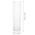thumbnail image 5 of Paper Floor Lamp Shade Nordic Style Foldable Paper Lamp Cover Modern Floor Light Bulb Cage Guard for Living Room Bedroom, 5 of 8