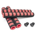 thumbnail image 3 of Juego De Protectores Para Manubrio Rojo Con Negro (4pz) rojo, 3 of 3
