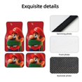thumbnail image 4 of Lsque Mario Print 4-Piece Floor Mats, Heavy-Duty Rubber Liners, Anti-Slip Design, All-Season Automotive Protection, Vehicles, Cars, Trucks, and SUVs, 4 of 7