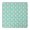 Turquoise Unicorn Magic, variant on Turquoise Unicorn Magic Pattern Square Fitted Tablecloth with Elastic Edge,Square Table Cover,Washable Elastic Table Cover for Home Kitchen Party Decor 34"x34"