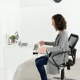 thumbnail image 4 of VIVO White Floating Wall Mounted Storage Shelf | Wall Hanging Desk Drawer, 4 of 8