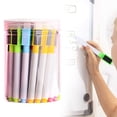 thumbnail image 2 of Magnetic Dry Erase Markers,White Board Markers with Eraser Cap,Dry Erase Point Tip Markers,Washable Non-Toxic Ink for Home And Office,White Board Mini Dry Erase Markers,24pc(Colorful), 2 of 9