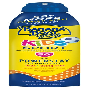 Banana Boat Kids Sport Sunscreen Spray SPF 50+, 9.5 oz