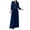 AA-Dark Blue, variant on Back To School Sales Sequins Jumpsuit for Women Long Sleeve Sparkly Jumper Pants Loose Fit Wide Leg Overalls Elegant V Neck One Piece Rompers Black XXXL