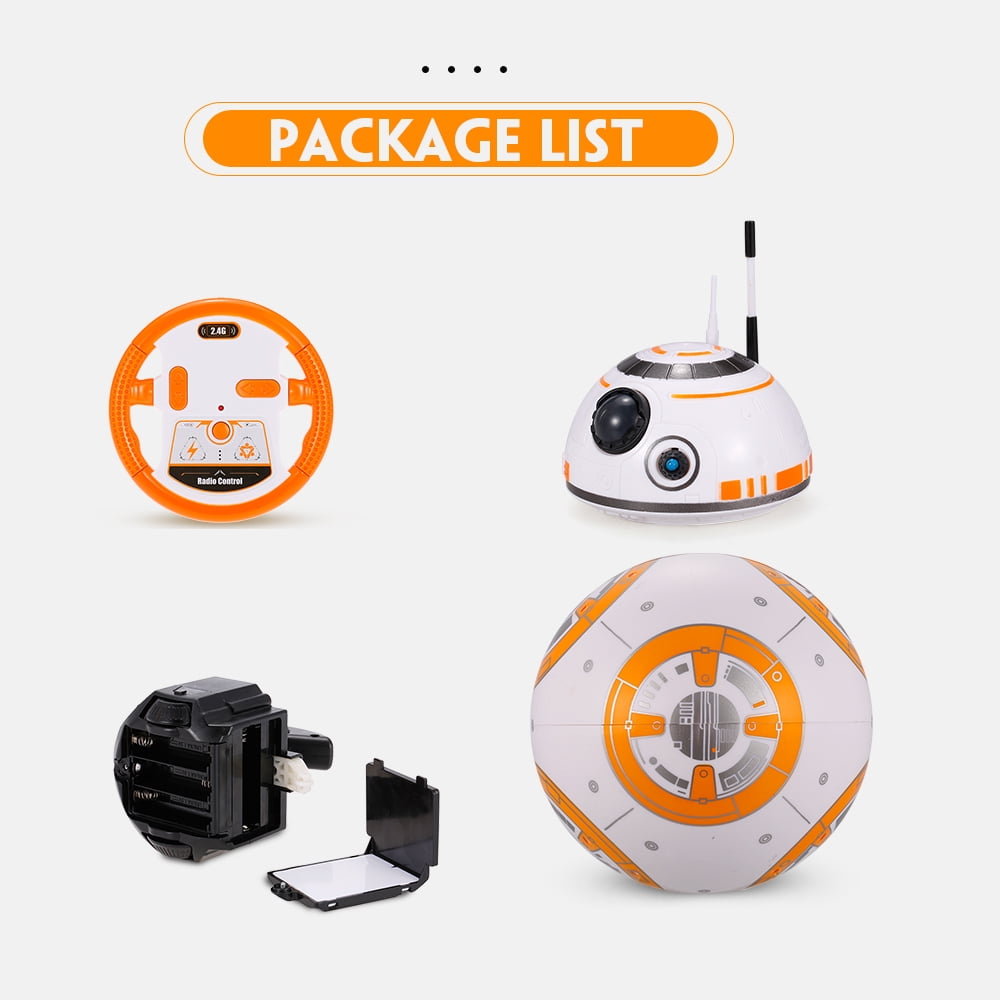 Labymos BB-8 RC Robot Ball Remote Control Planet Boy with