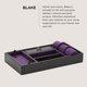 thumbnail image 2 of Bandeja de aparcacoches Wolf Designs Blake 306428 Black Pebble, 2 of 7