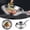 A39 B 8.7" a, variant on Non Stick Frying Pan For Restaurant And Home Kitchen Even Heating Skillet Ideal For Steak Pancake Dumplings Non-Stick Pan, Tri-Ply Base Stainless Steel 10-Inch Frying Pan Home Decor
