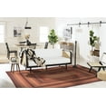 thumbnail image 3 of SAFAVIEH Braided Claes Bordered Reversible Area Rug, Orange/Rust, 6' x 9', 3 of 12