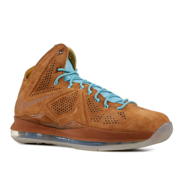 LEBRON 10 EXT QS 'BROWN SUEDE' - 607078-200 - 607078-200