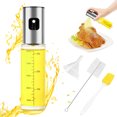 thumbnail image 1 of Dispensador Aceite Pulverizador 1/2 Uds. Utensilios A Escala 100ml Oliva, 1 of 9