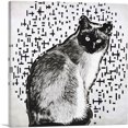 thumbnail image 1 of ARTCANVAS Siamese Cat Breed Canvas Art Print - Size: 18" x 18" (0.75" Deep), 1 of 9