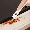 thumbnail image 3 of Multi-Purpose Cleaning Brush with Scraper, White Kitchen Stove and BBQ Grill Cleaner Tool, Dual-End Design with Bristle Head and Scraping Edge, 3 of 6