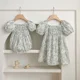 thumbnail image 2 of Vestido Floral de algodón de verano para niñas, trajes de hermanas, vestidos de princesa de línea A encantadores para niños, mono bonito para bebé, ropa para chico, 2 of 6