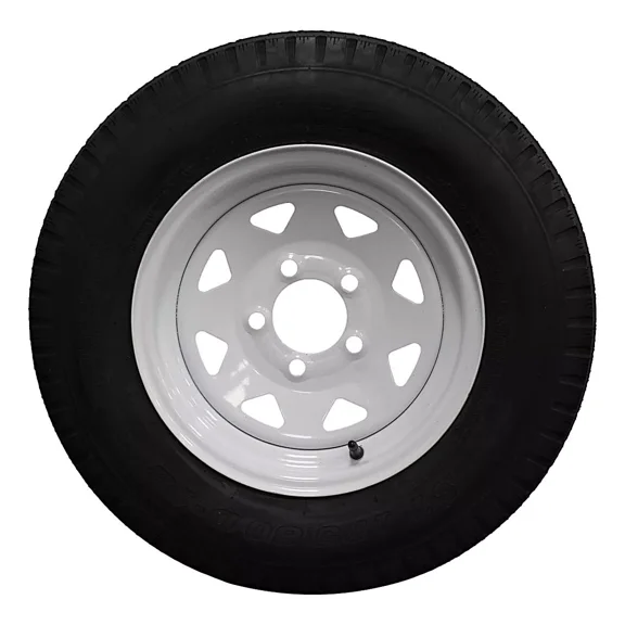 (Set of 2) Antego Tire and Wheel 175/80D13 Highway Terrain – 13.0-Inch Rim, 6-Ply-Ply Strength, Load 91.0, Speed M – Heavy-Duty Trailer Tire | A130454510116206ST17580D13-B2