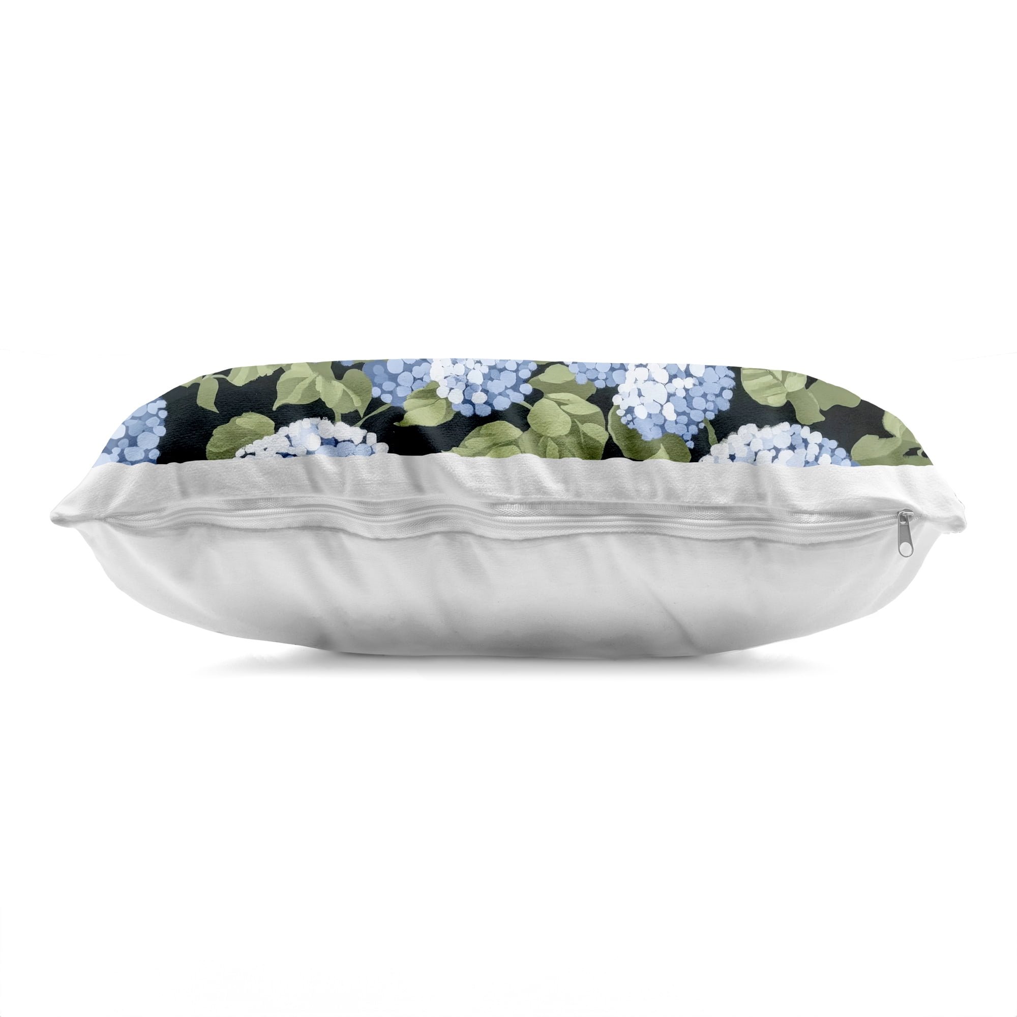 Stupell Industries Striped Sails & Seaside Hydrangeas Decorative Printed Throw Pillow, design by Sisi and Seb, 14 x 7 x 20