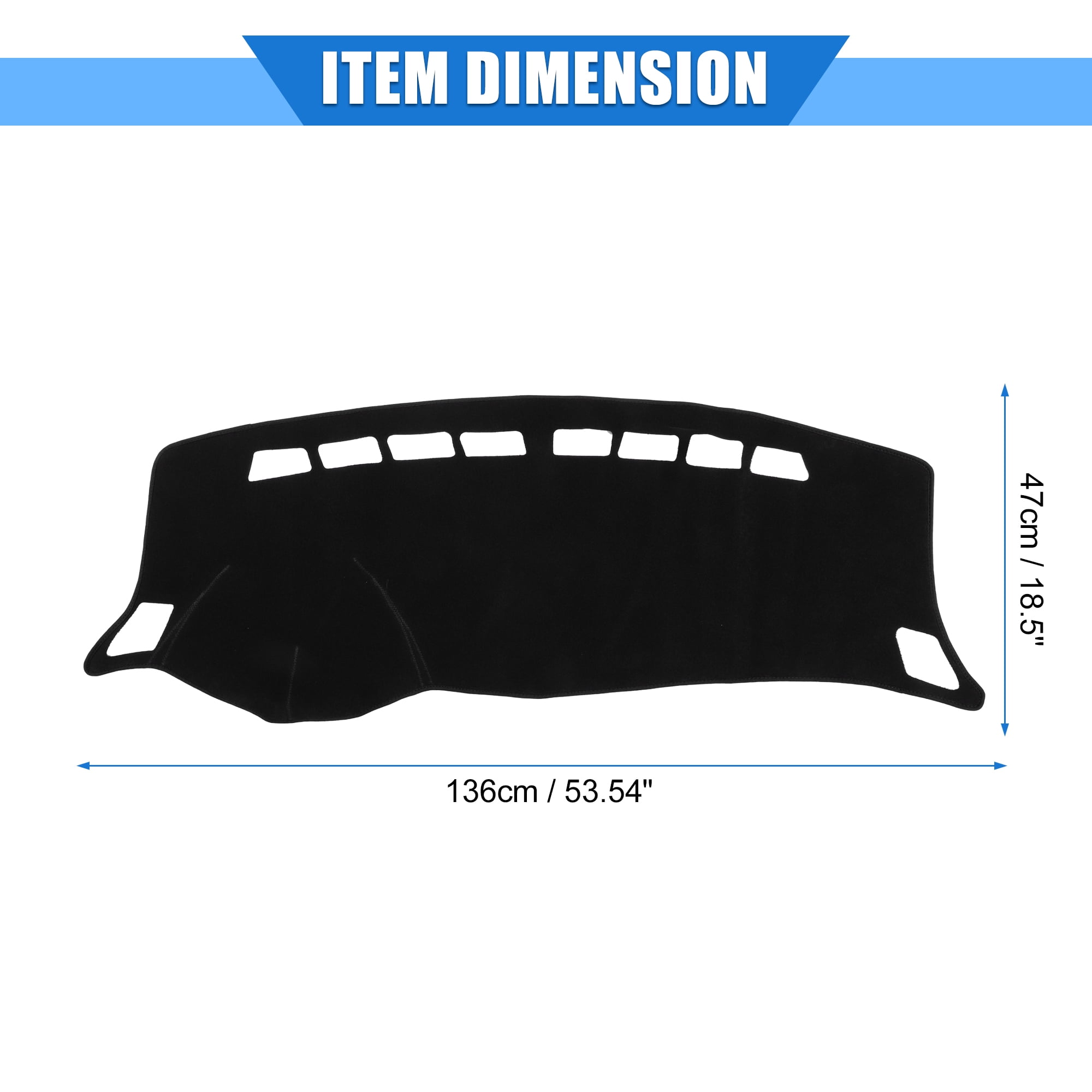 Unique Bargains Car Dashboard Cover for Nissan Sentra 2012-2019 Protective Pad