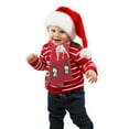 thumbnail image 4 of Gregiular Winter Warm Scarf Knitted Scarf Christmas Clothing Accessory for Kids Children, 4 of 6