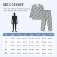 thumbnail image 4 of KLL cartoon Elephant Sleepwear Mens Flannel Pajamas,Long Cotton Pj Set-X-Large, 4 of 7
