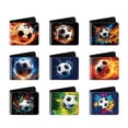 thumbnail image 3 of Tonnylam Billetera plegable con temática de fútbol — Billetera compacta para adolescentes, un regalo para los aficionados al fútbol, 3 of 3