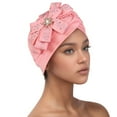 thumbnail image 1 of Women Hat Ruffle Cancer Chemo Turban Wrap Cap Scarf Shawl Rabbit Hats Men Snow Bonnet Hat Winter Men Mad Hat Heated Work Hat Mens Wool Hats Winter Mens Hats for Winter Clementine Hat Mens Cold Weather, 1 of 2