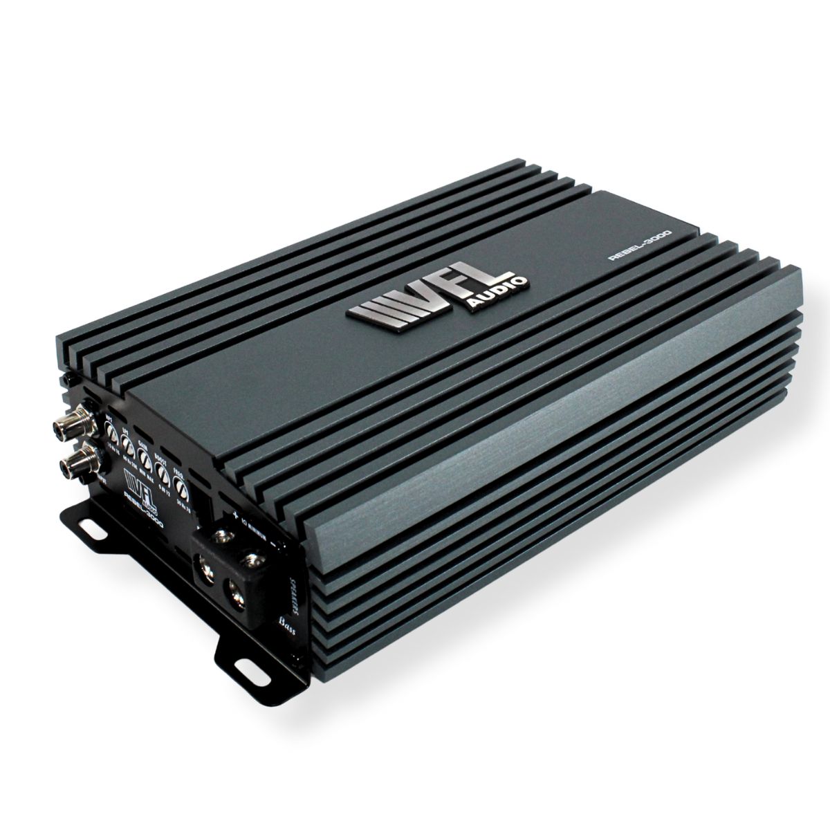 3000 Watts 1-Ohm Monoblock Class D Digital American Bass Amplifier REBEL-3000.1
