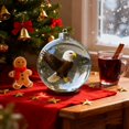 thumbnail image 3 of Nature's Birds Crystal Ornament Set, Hummingbird Christmas Ornament, Cardinal Ornaments for Xmas Tree Memorial Gifts, Clear Plastic Christmas Balls for Room Decor, Holiday Ornaments, 2.8", 3 of 6