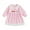 Pink B, variant on Jxzom Toddler Baby Girl Valentines Day Outfit Heart Embroidery Ruffled Collar Long Sleeve Plaid Smocked Dress 6 12 18 24 Months 2T 3T 4T Girls Valentines Clothes