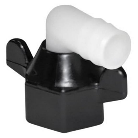 Nylon Barb Hose Fitting Wingnut Swivel, 0.5 in. - 14 Npt Female x 0.75 in.