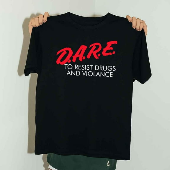 Retro Vintage Inspired 90s DARE Program Fan Unisex T-Shirt up to 5XL