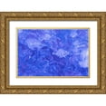 thumbnail image 1 of Murdock, Ramona 24x17 Gold Ornate Wood Framed with Double Matting Museum Art Print Titled - Marble Ocean II, 1 of 4