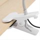 thumbnail image 3 of USB LED Table Light Mini Desk Night Lamp with Clip for Home Study Reading Silver White, 3 of 5