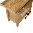 thumbnail image 6 of Olurrisa Wood Workbench - Wooden Workbench for Garage Workshop and Home, with Bar Clamps Set 2 pcs 12 inch x 3inch+ 2pcs 20inchx4-3/4" ,4pcs pack, 6 of 9