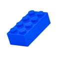 thumbnail image 4 of Minizfigs Classic 2x4 Building Brick Play Set - 100 pcs - Compatible with All Major Brands, 4 of 8