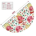 thumbnail image 3 of Lsque Christmas Cute Pigs Print Christmas Tree Skirt, Tree Skirt with Ties or Velcro, Perfect for Holiday Decorations, Halloween, and New Year-30", 3 of 7