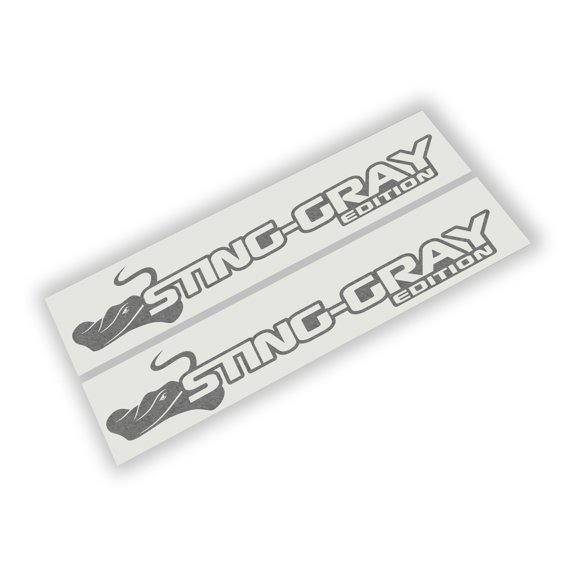 Collectible Decals Sting-Gray Edition Hood Decal Set