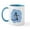 White/Blue Inside, variant on CafePress - Penguin Mug - 11 oz Ceramic Mug - Novelty Coffee Tea Cup