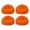 Orange, variant on Orange 4Pcs Bean Bag Chairs for Adults Portable Inflatable Chairs with Air Pump Blow up Couch Folding Inflatable Couch Lazy Sofa for Reading Living Room Camping