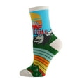 thumbnail image 3 of OoohYeah Womens Novelty Funny National Park Crew Socks, Yosemite, Colorful Dress Socks, 3 of 4