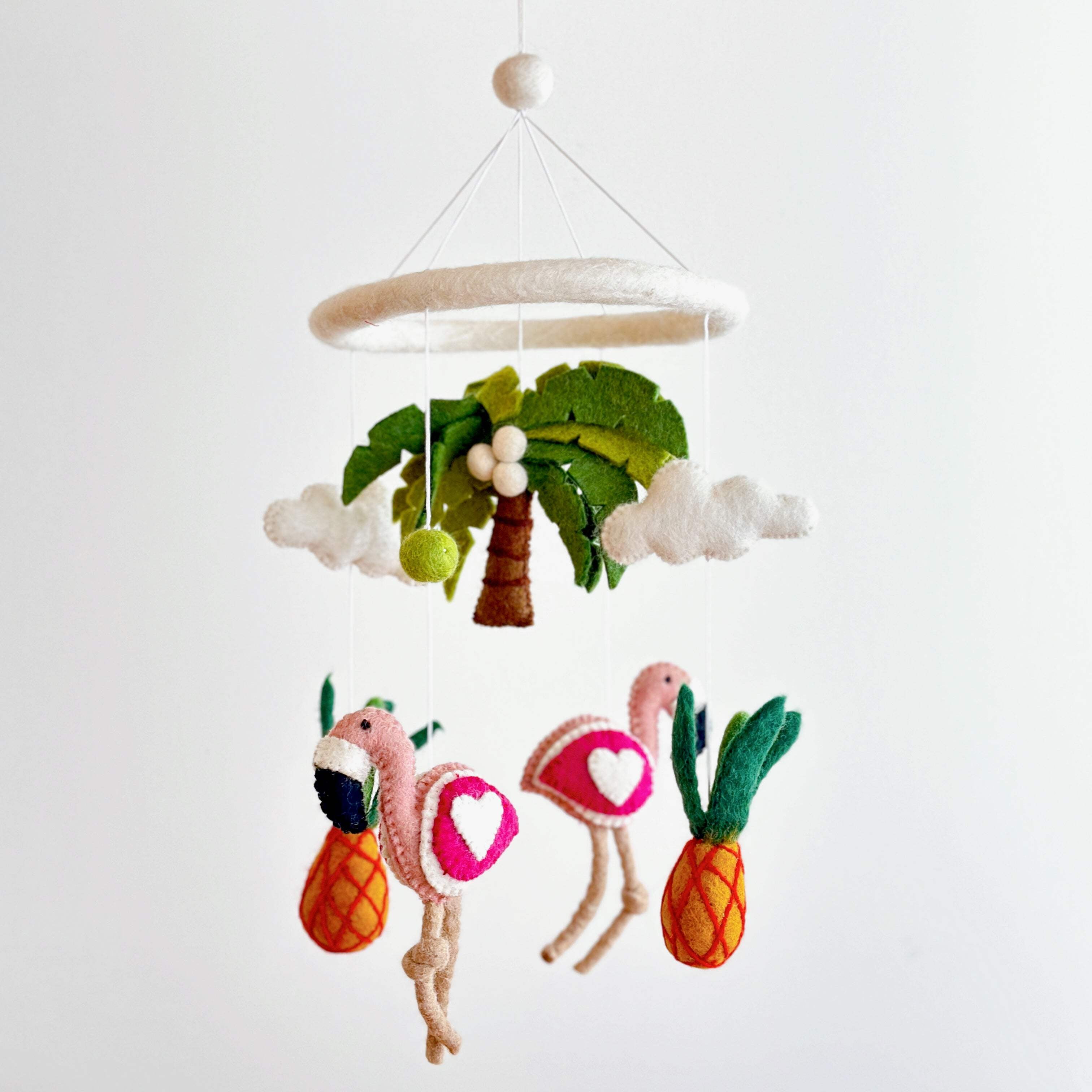 Felt Baby Mobile - Tropical Trio