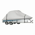 thumbnail image 2 of Fiabour 800D Oxford Cloth Boat Cover,Heavy Duty Pontoon Boat Cover,Waterproof UV Resistant Boat Cover,Snap-On Buckle Pontoon Cover, 2 of 12