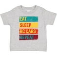 thumbnail image 3 of Inktastic Rc Racing Eat Sleep Rc Cars Repeat Boys or Girls Toddler T-Shirt, 3 of 5