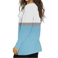 thumbnail image 7 of Craaazy Women's Casual V-neck Long Sleeve Slim T-Shirts Gifts, 7 of 7