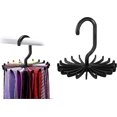 thumbnail image 1 of SHAR Adjustable Rotating Tie Belt Rack Organizer for Closet Storage - Pack of 2, 1 of 5