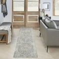 thumbnail image 5 of Nourison Astra Machine Washable Persian Grey/Blue 2'2" x 12' Area Rug (2x12), 5 of 9