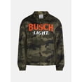 thumbnail image 6 of Busch Light Men's and Big Men's Graphic Windbreaker Jacket with Long Sleeves, Sizes S-3XL, 6 of 6