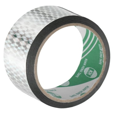 Silver Tone Metalized Tape 2 Inch x 55 Yards Decor Tape for DIY