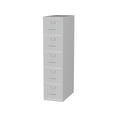 thumbnail image 3 of Lorell Commercial Grade Vertical File Cabinet - 5-Drawer - 15" x 26.5" x 61" - 5 x Drawer(s) for File - Letter - Vertical - Security Lock, Ball-bearing Suspension, Heavy Duty - Light Gray - Steel - Re, 3 of 7